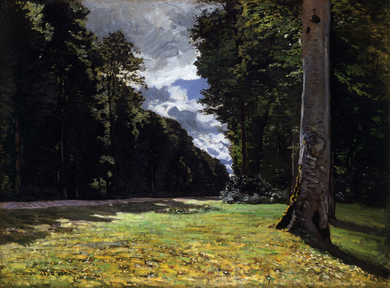 The Pave de Chailly in the Fontainbleau Forest 1865